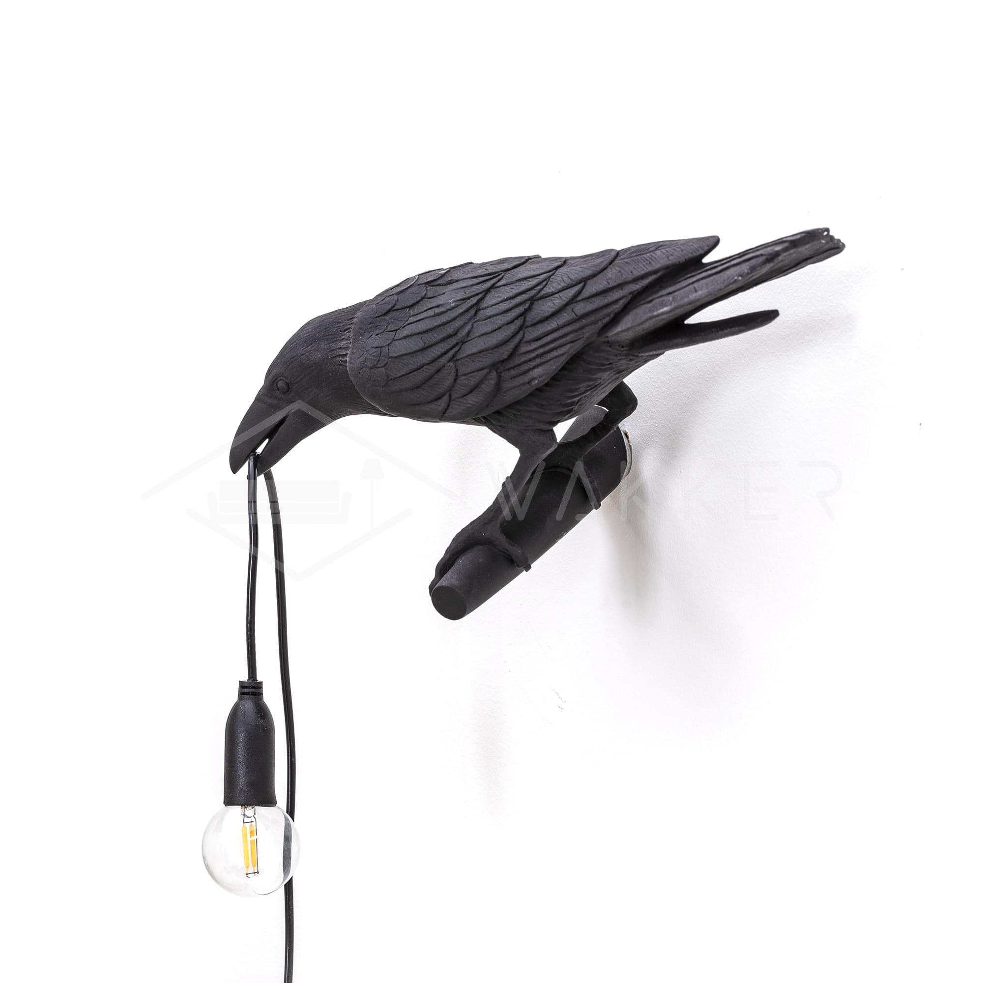 Vogelwandlamp voor woondecoratie met zacht sfeervol accentlicht