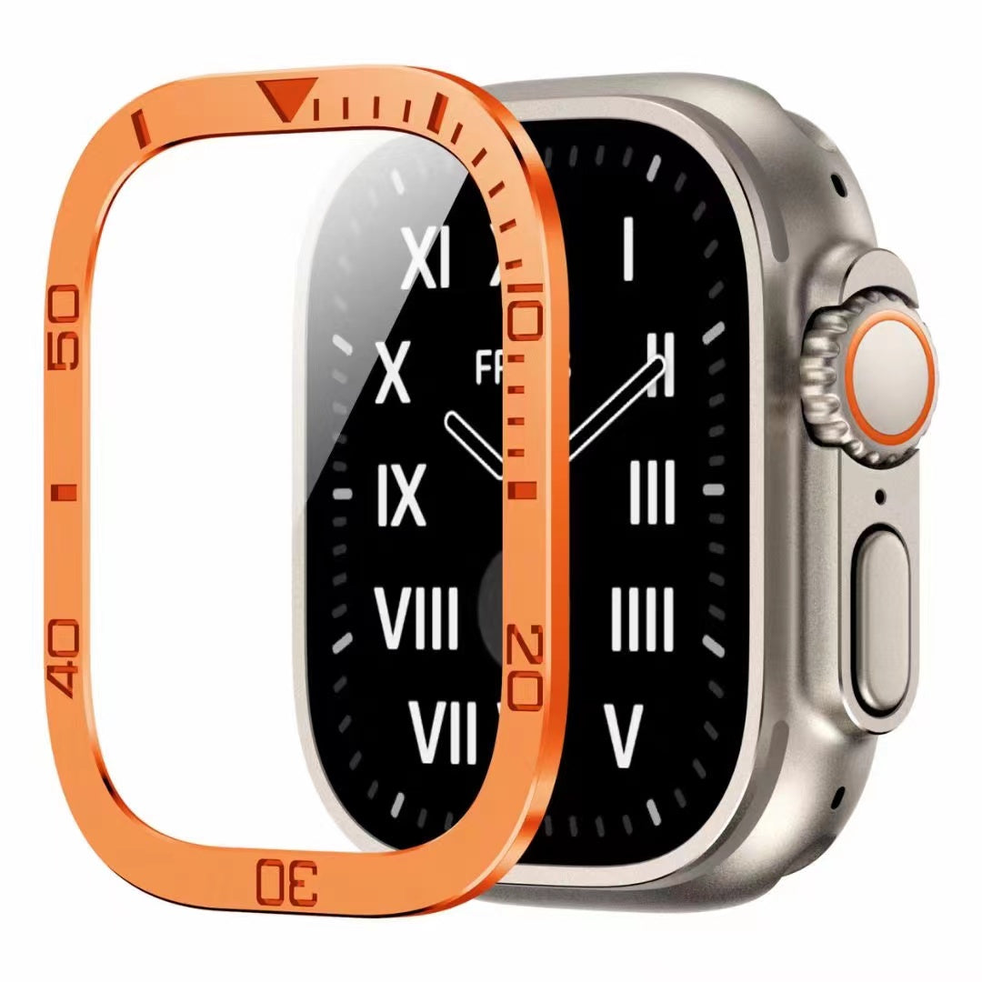 Apple Watch Ultra 49mm Tempered Glass Protector With Clear Film