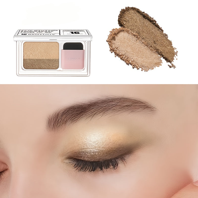 Glamista Waterproof Shadow Palette With Long-Lasting Color, 5-8 Shades