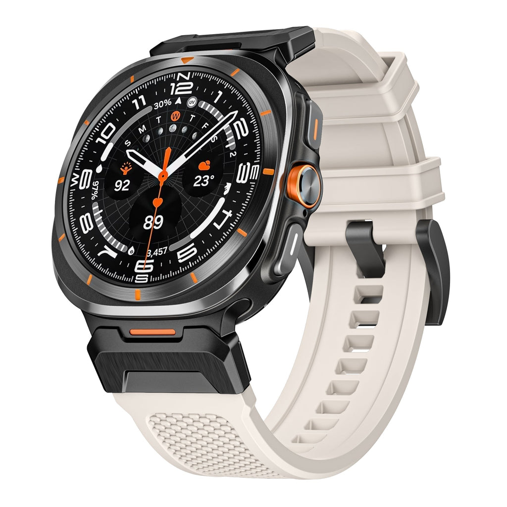 AstraGuard FKM Kauçuk Kayış Galaxy Watch Ultra Premium İçin