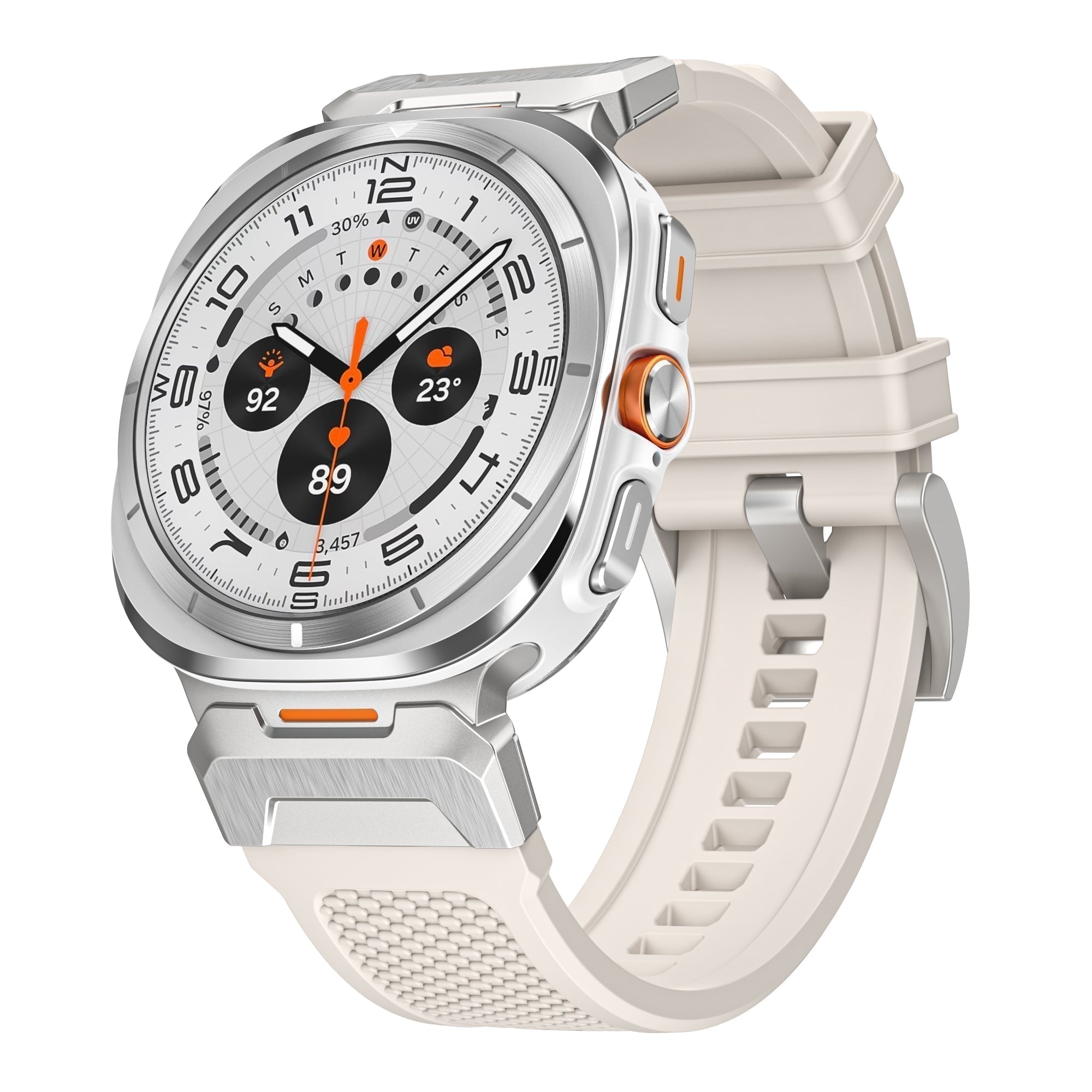 AstraGuard FKM Kauçuk Kayış Galaxy Watch Ultra Premium İçin