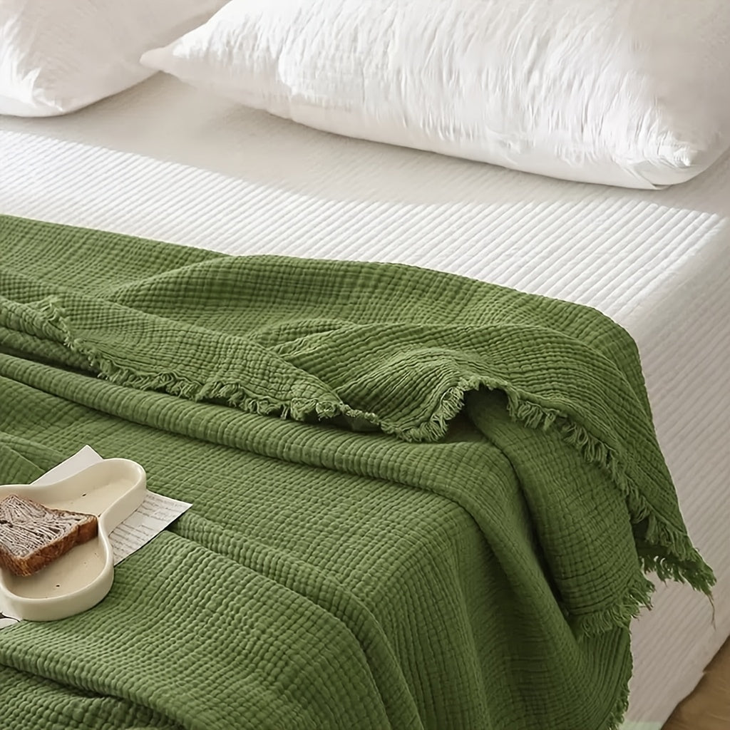 ボーホーブリーズ ムスリンコットンキルト 冷感快適睡眠用