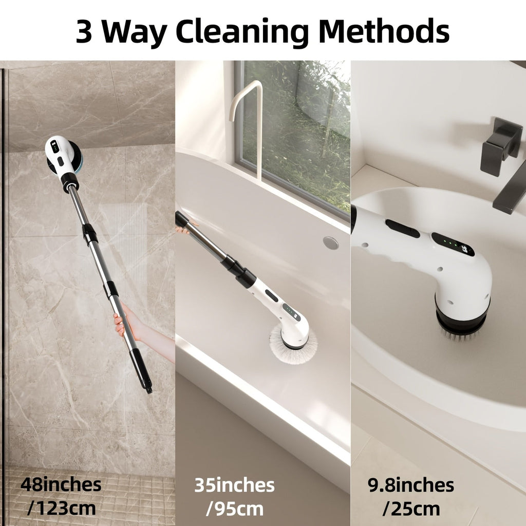 Cleanswift Ev ve Araba için 9'lu Güçlü Temizlik Fırçası Seti
