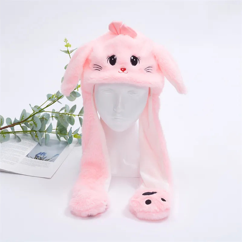 Cappello con Orecchie Mobili BunnyJoy che Illumina Ogni Viso con un Sorriso Allegro