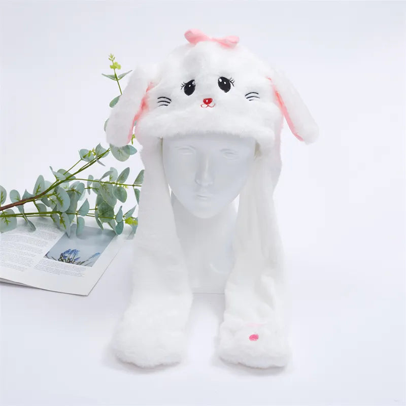 Cappello con Orecchie Mobili BunnyJoy che Illumina Ogni Viso con un Sorriso Allegro