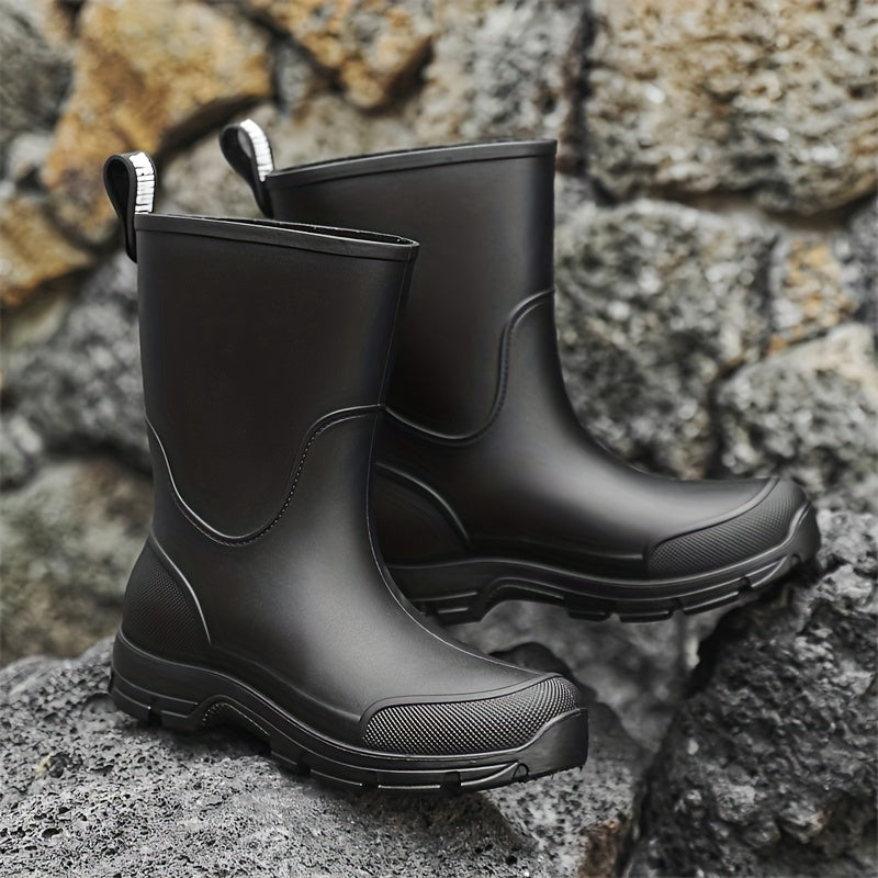 Rainstep Waterproof Mid-Calf Boots For Men And Women