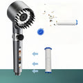 Pureflow Chlorine-Reducing Handheld Showerhead With On Off Switch And Skin Care Filter