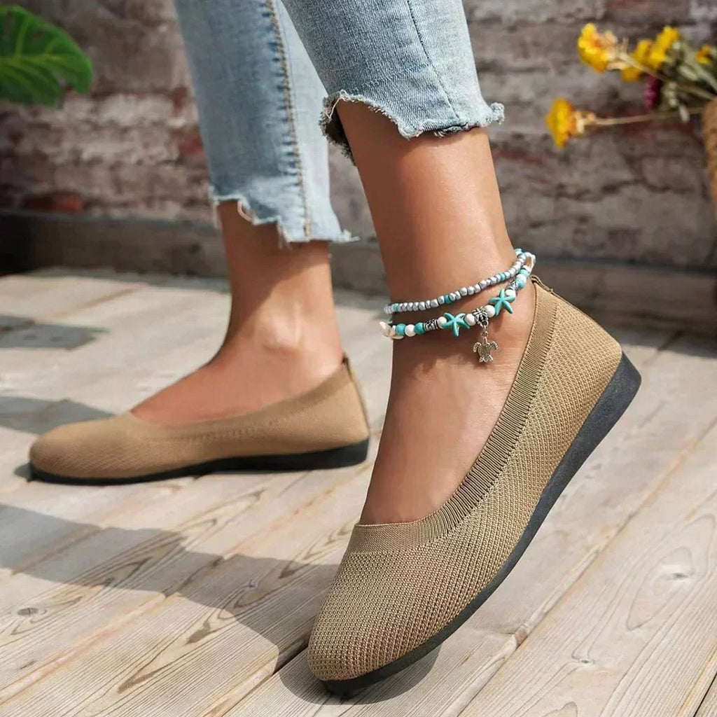 Zapatillas ortopédicas para mujer, calzado clásico para interiores