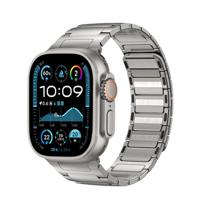 Apple Watch magnetisk rem lavet af rustfrit stål med sikker pasform