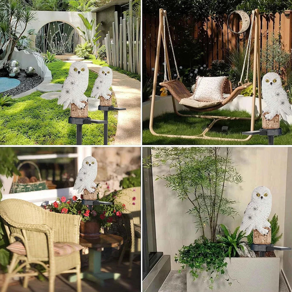 Solar Owl Bahçe Işıkları, Veranda, Yürüyüş Yolu ve Bahçe Aydınlatması İçin
