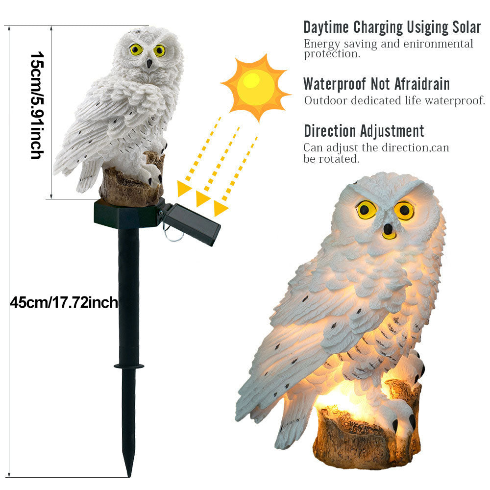 Solar Owl Bahçe Işıkları, Veranda, Yürüyüş Yolu ve Bahçe Aydınlatması İçin