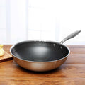 AuroraPro Everyday Nonstick Frying Pan With Stainless Steel Construction