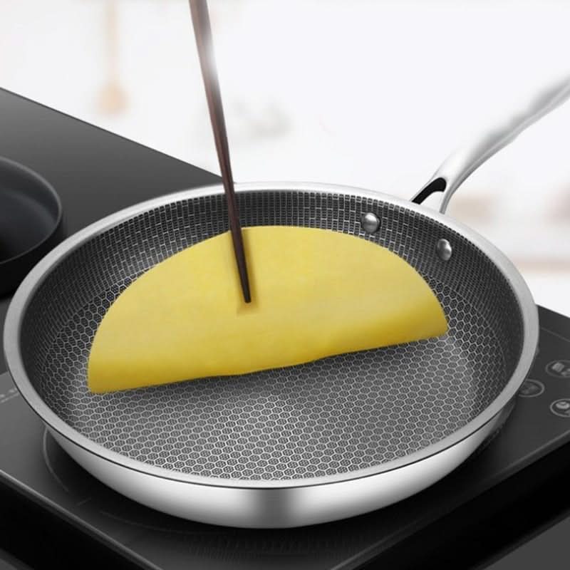 AuroraPro Everyday Nonstick Frying Pan With Stainless Steel Construction