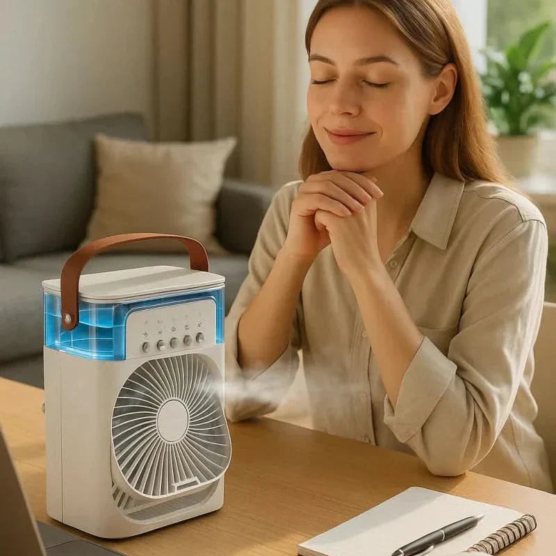 CoolPod Evaporative Desk Cooler Delivers Personal Cooling at Your Workspace