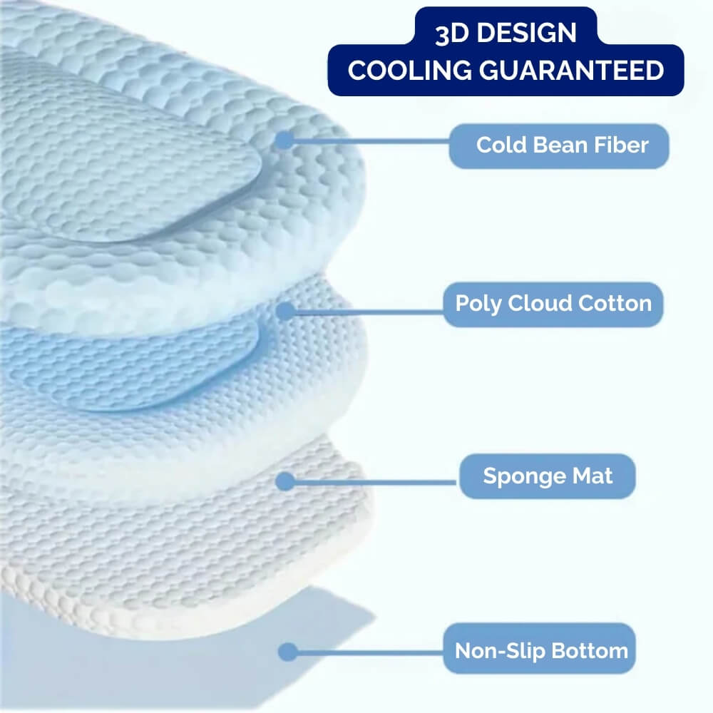 ChillPaws • Cooling Dog Bed - Cooling Dog Bed
