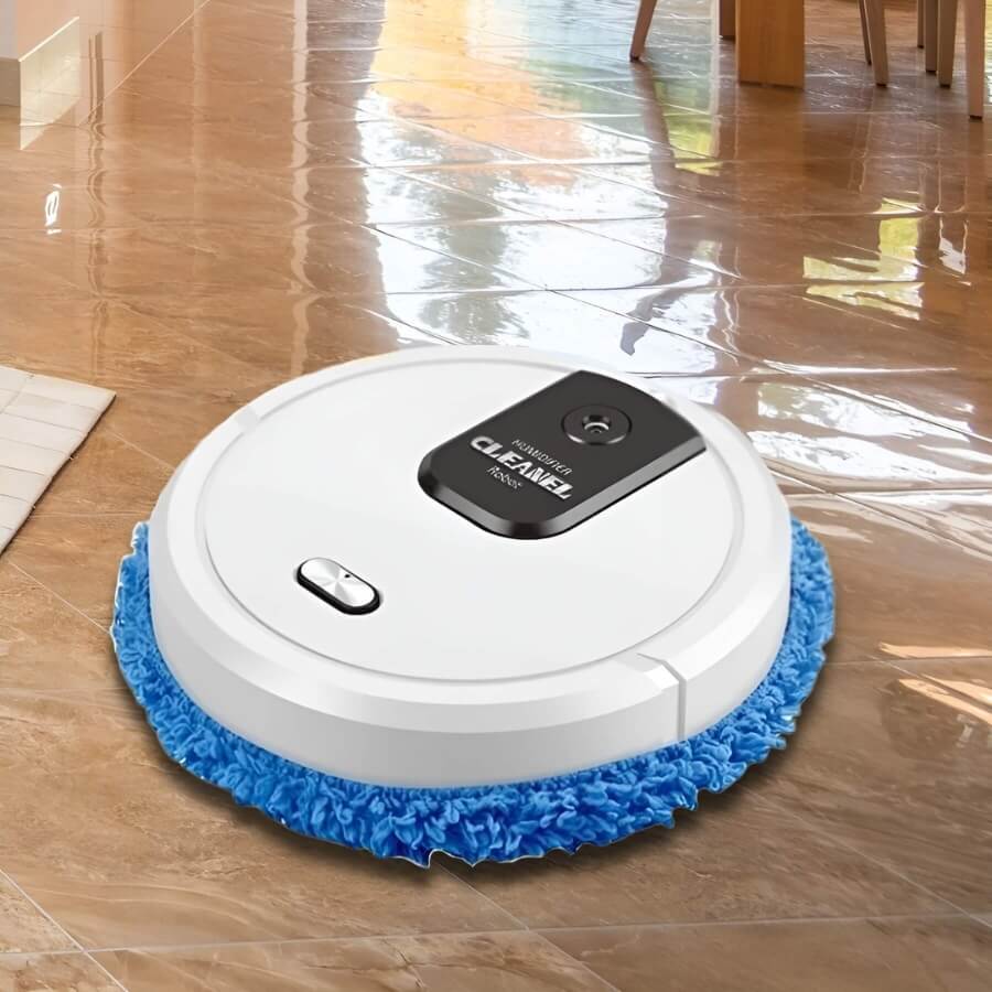 CleanBot robot felmosó okos navigációval és háromféle tisztítási móddal