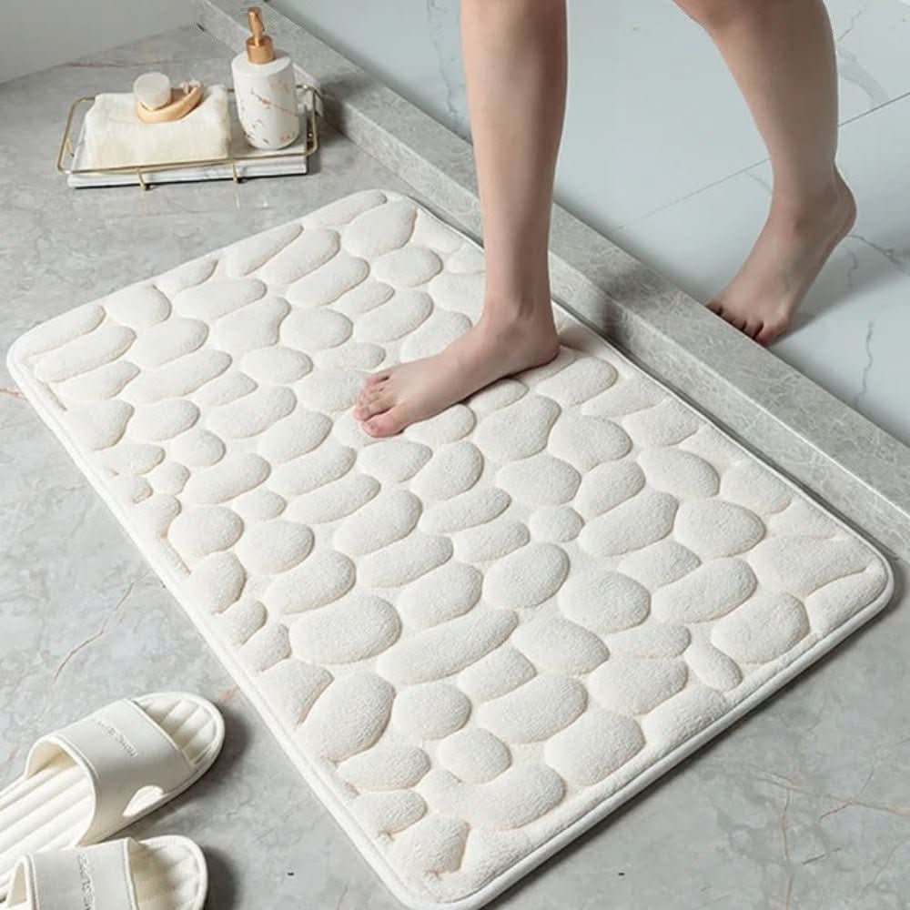 Alfombrilla de baño SereneStride ultra suave para secado rápido y comodidad diaria en el hogar
