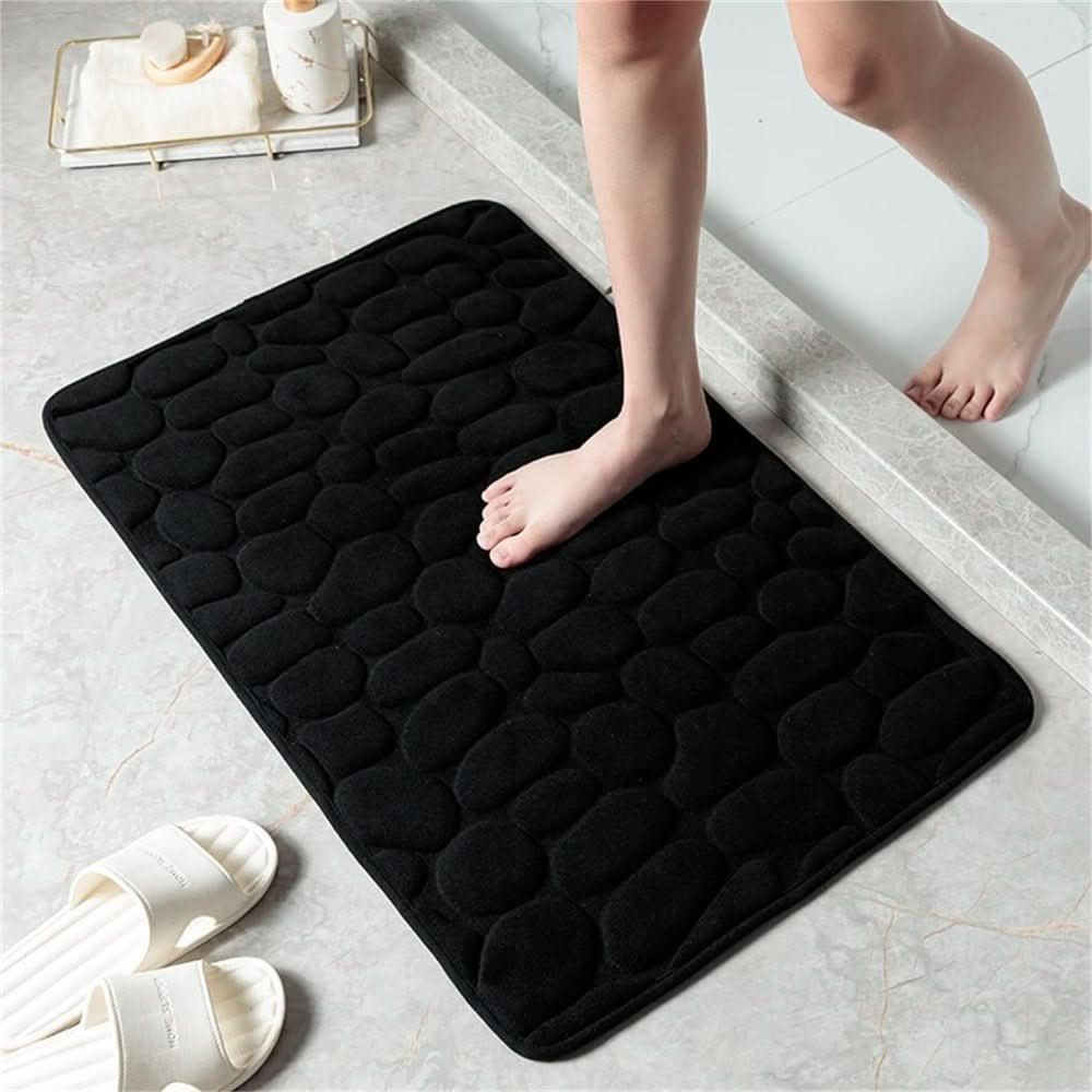 Alfombrilla de baño SereneStride ultra suave para secado rápido y comodidad diaria en el hogar