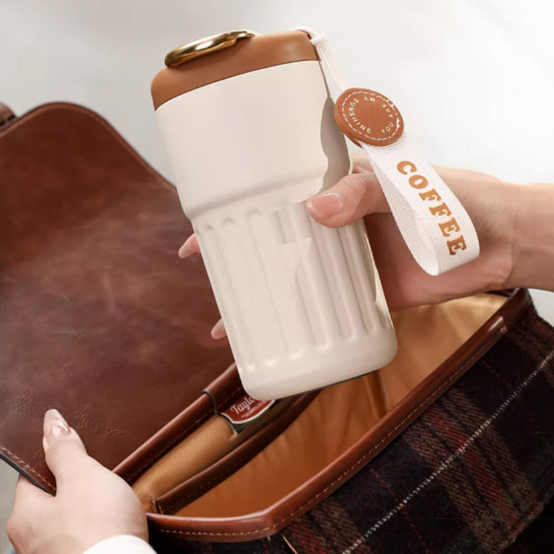 ThermoSip Compact Insulated Cup For Coffee On The Go