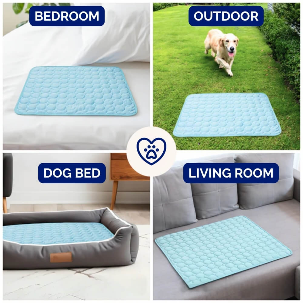 CoolPaws Portable Cooling Mat For Dogs Indoor And Outdoor Use
