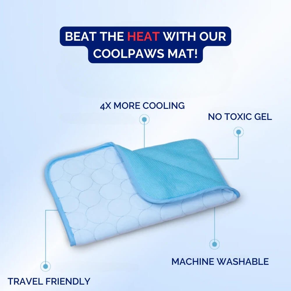 CoolPaws Portable Cooling Mat For Dogs Indoor And Outdoor Use