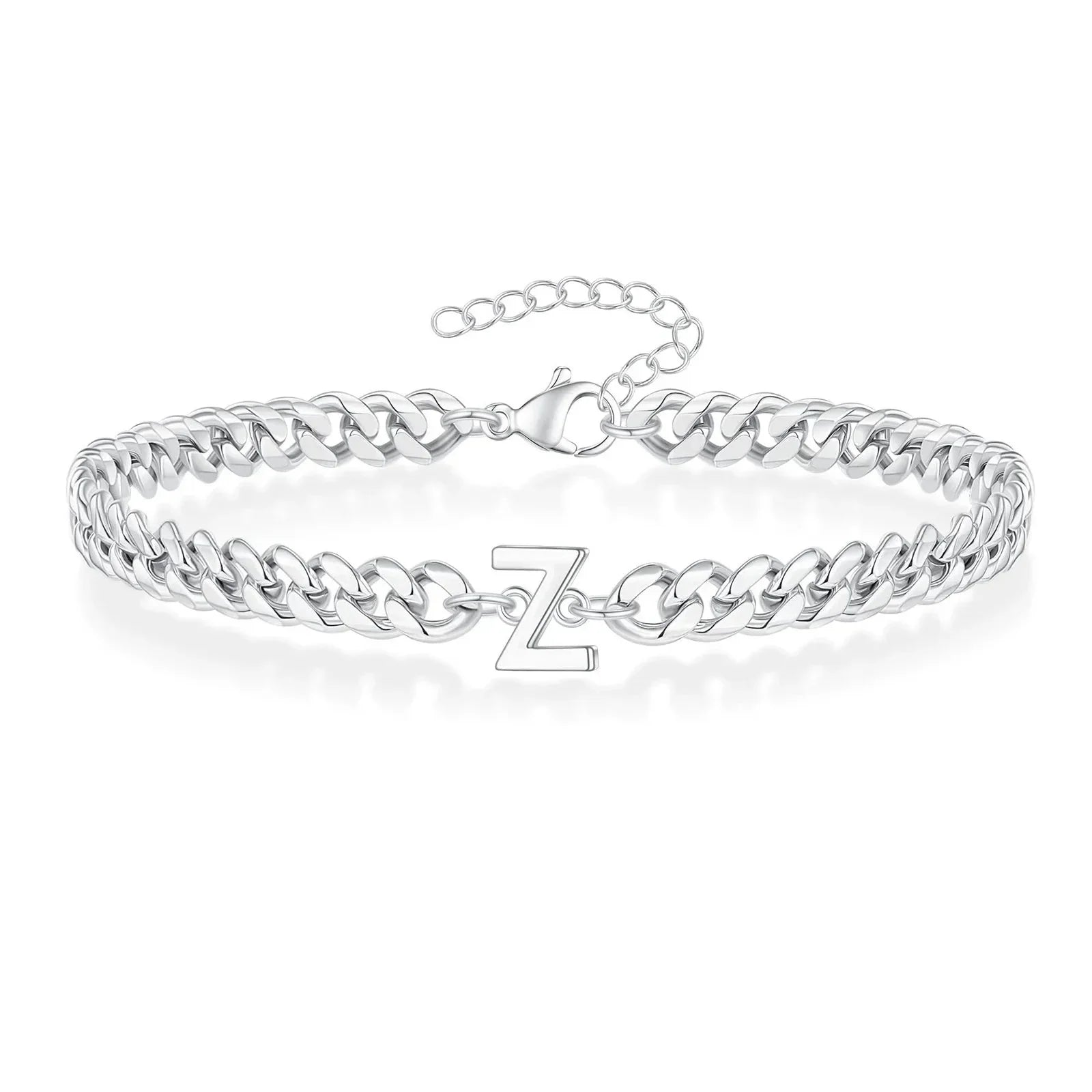 Cuban Link-armbånd til par med initialer