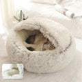 Cozy Haven NuzzleNest Calming Bed For Anxious Dogs And Cats