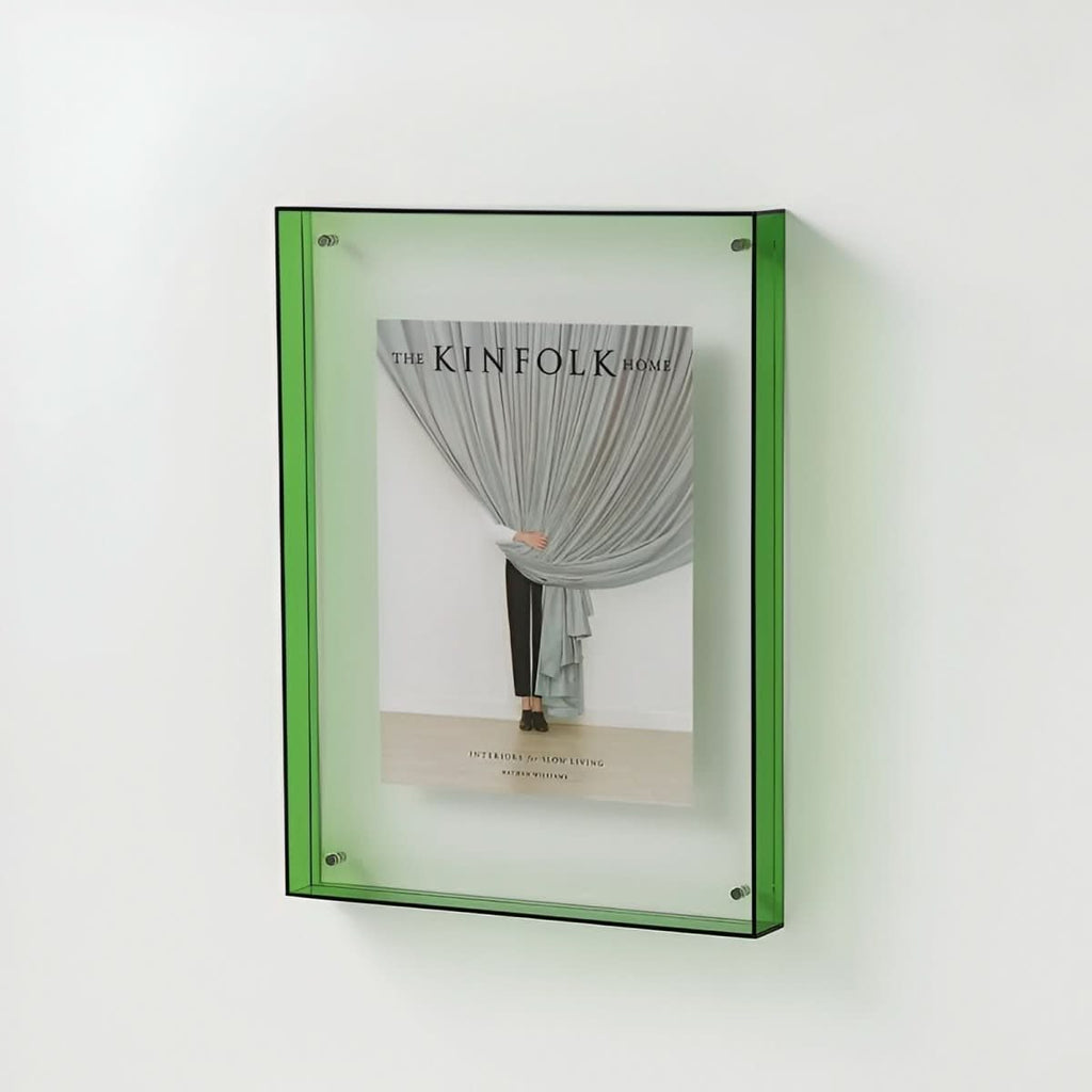 Marco de fotos sin marco NovaGlass con acrílico para exhibiciones flotantes en casa u oficina