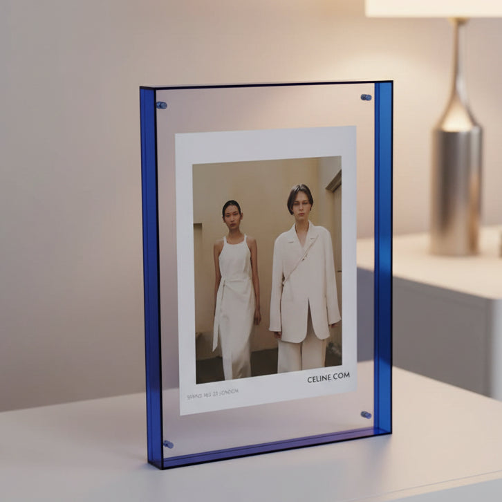 Marco de fotos sin marco NovaGlass con acrílico para exhibiciones flotantes en casa u oficina