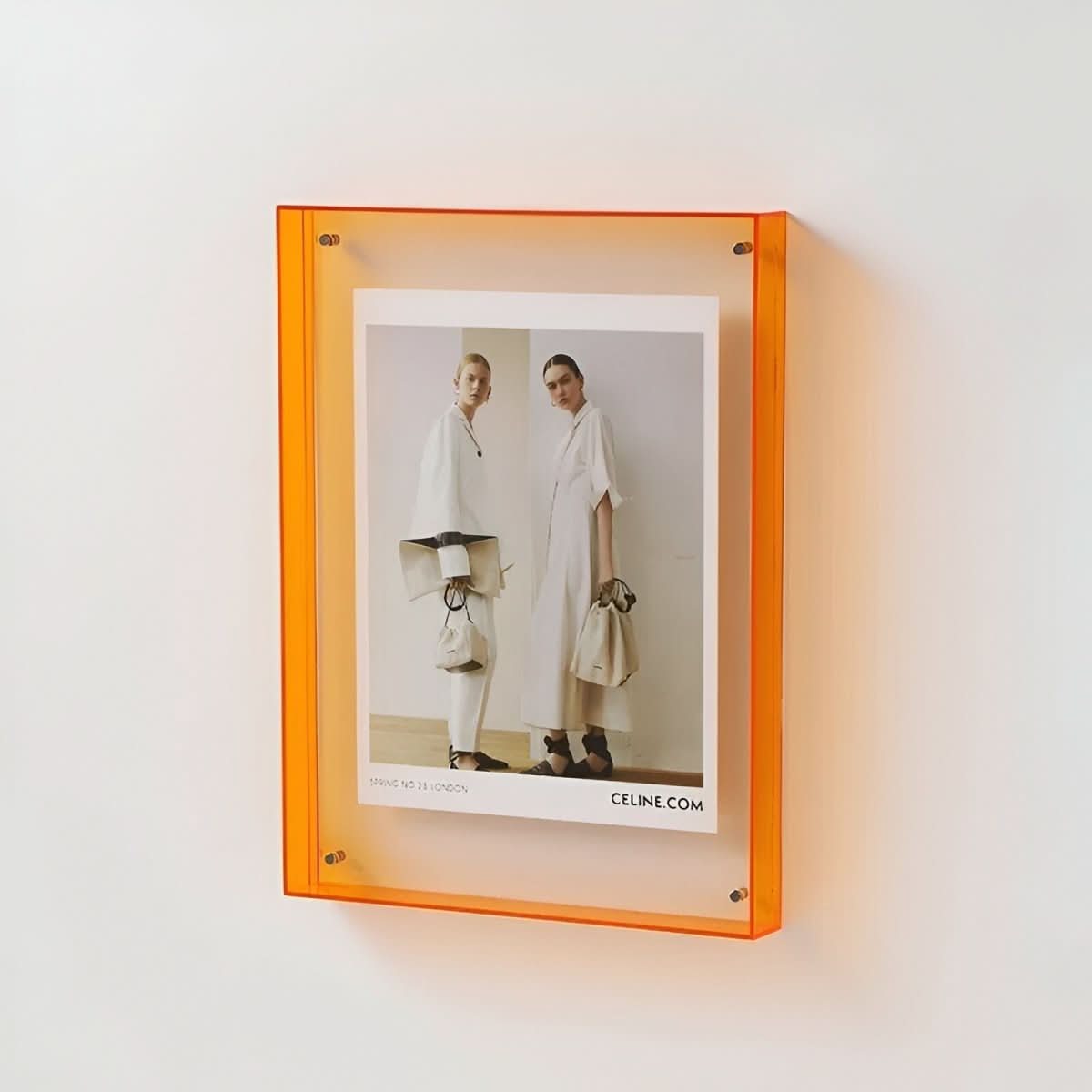 Marco de fotos sin marco NovaGlass con acrílico para exhibiciones flotantes en casa u oficina