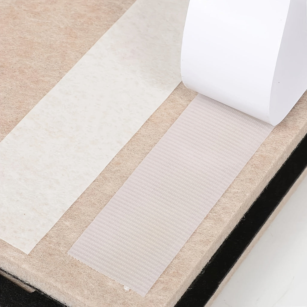 Felt Curve Notice Board With Big Adhesive Backing And Acoustic Stripe Finish
