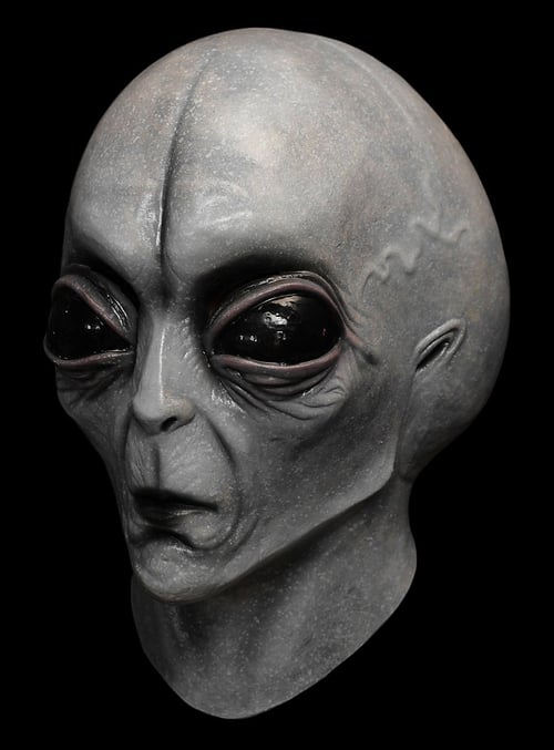 Realistic Alien Mask – Latex and Silicone Halloween Mask for Cosplay and Parties