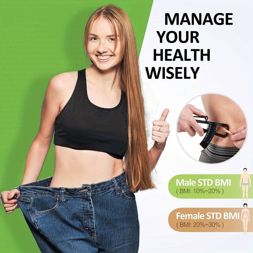 Kaliper Caliperfit do Pomiaru Tkanki Tłuszczowej do Prostej Kontroli Postępów Fitness
