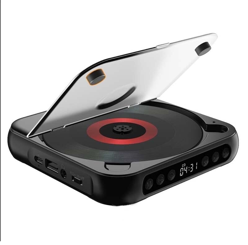 持ち運びに便利なBluetooth対応ポータブルCDプレーヤーで音楽を楽しもう