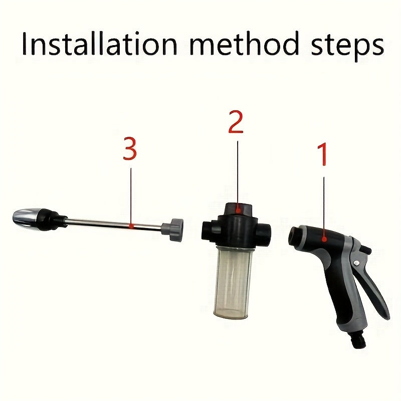 Hydroshot Spray Gun for High Pressure Garden and Car Wash