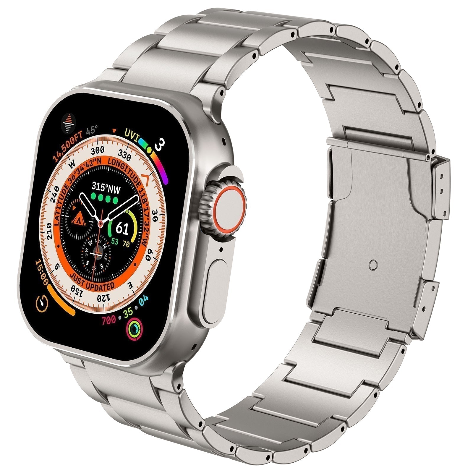 Asteria Titanium Band Pro Grade 2 Titanium Watch Strap