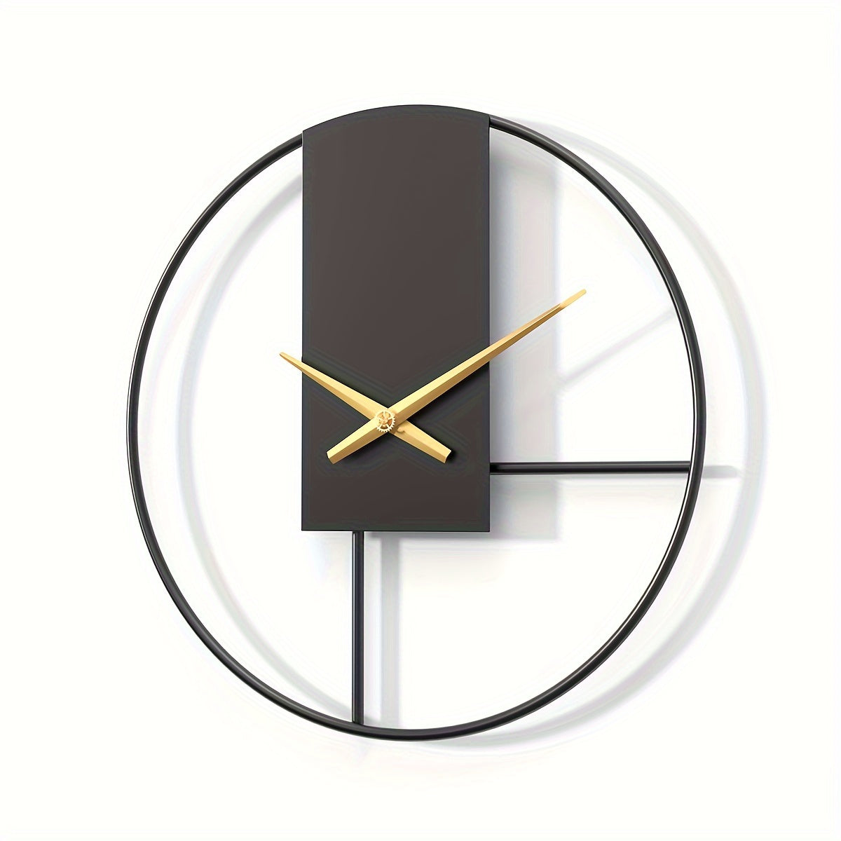 Modernix Rund 16-tommer Minimalistisk Metal Vægur