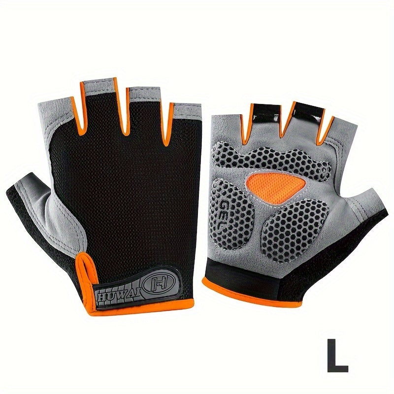 AthletiQ poloprstové outdoorové rukavice pro muže a ženy