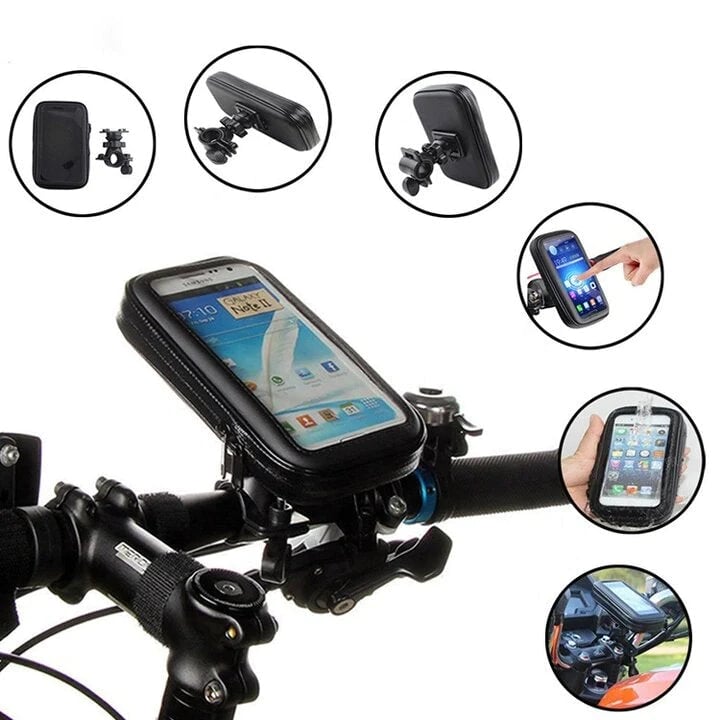 Waterproof 15W Power Bank For Bike Bar Phone Mount