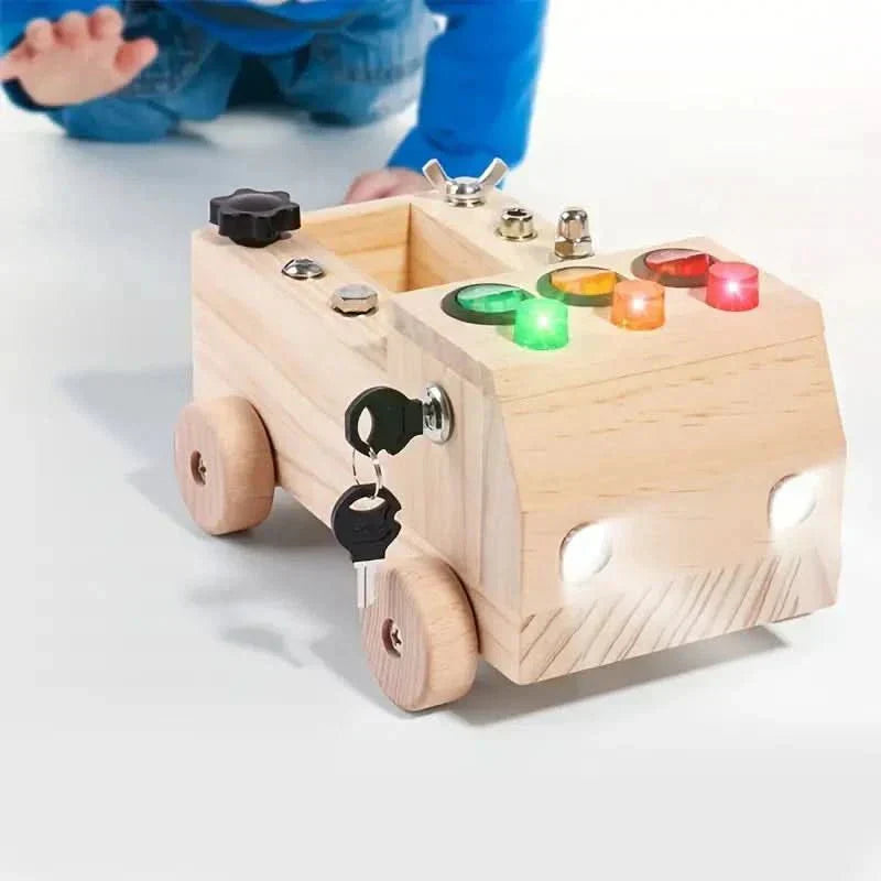 Tablero Ocupado NurtureCore para Habilidades Motoras Finas y Cognitivas