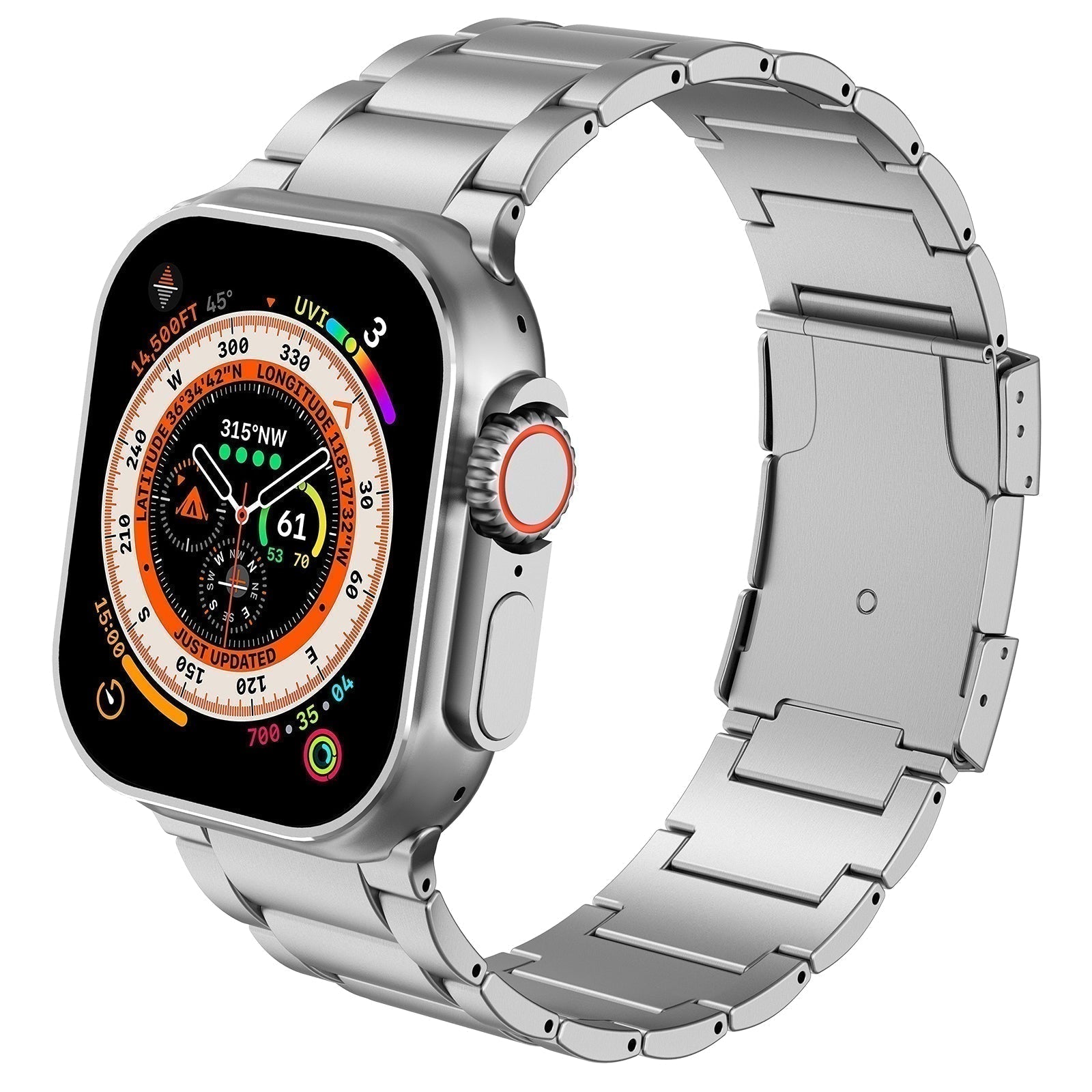 Asteria Titanium Band Pro Grade 2 Titanium Watch Strap