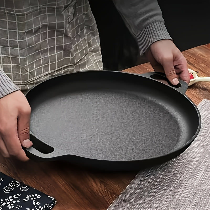 Griddlepro Cast Iron Griddle Skillet for Even Heat and Multi Cooking