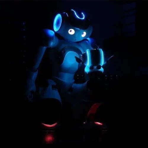 Robot per bambini ThinkBot con controllo gestuale che balla e parla, ricaricabile
