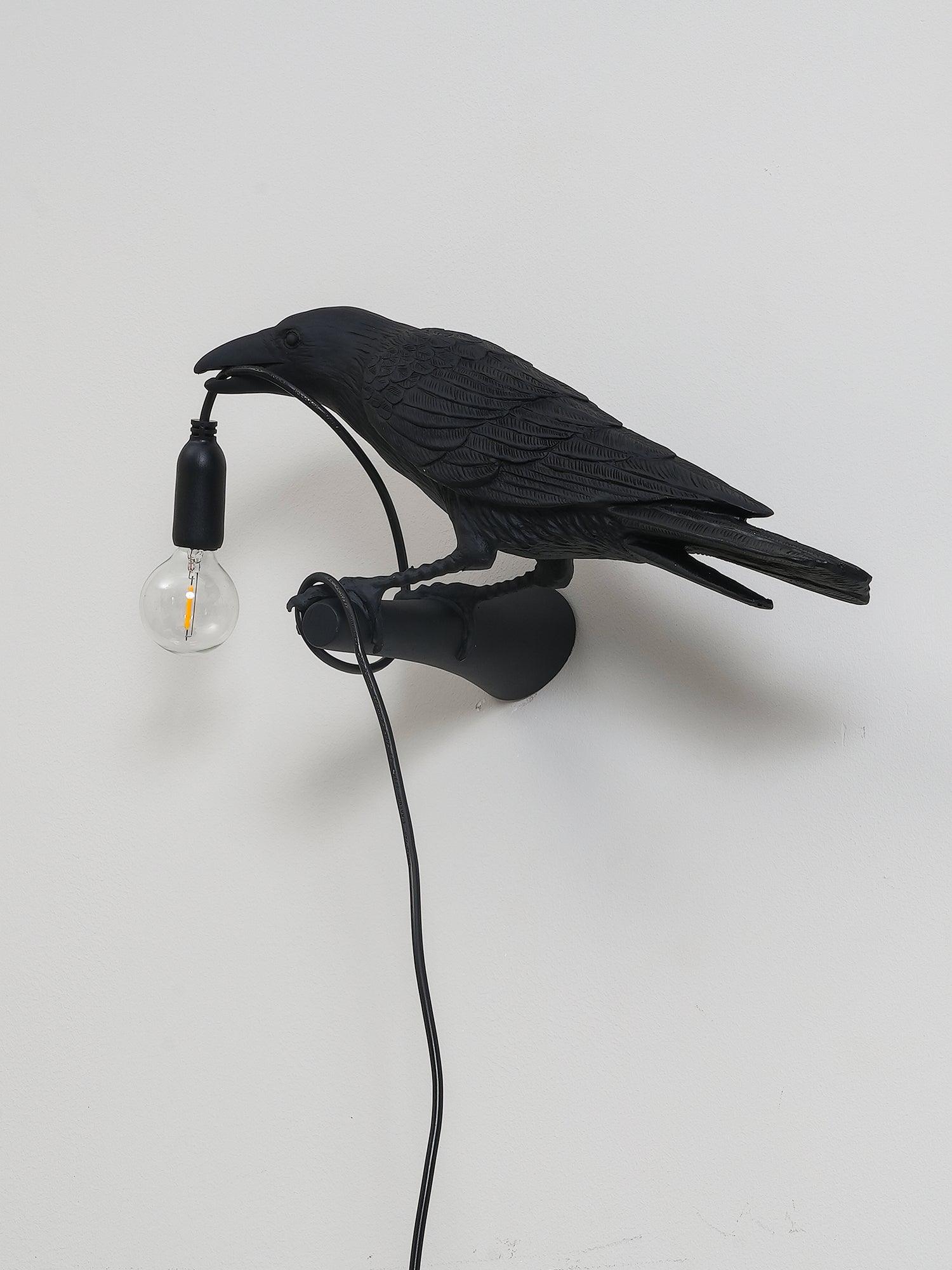 Vogelwandlamp voor woondecoratie met zacht sfeervol accentlicht