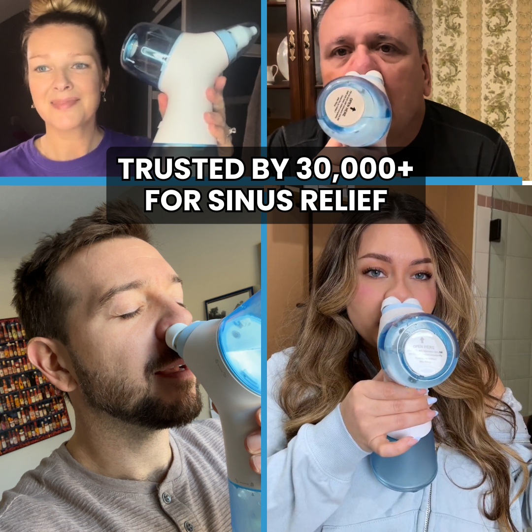 ClearBreathe Two-Stage Nose Cleaner For Easy Breathing Comfort