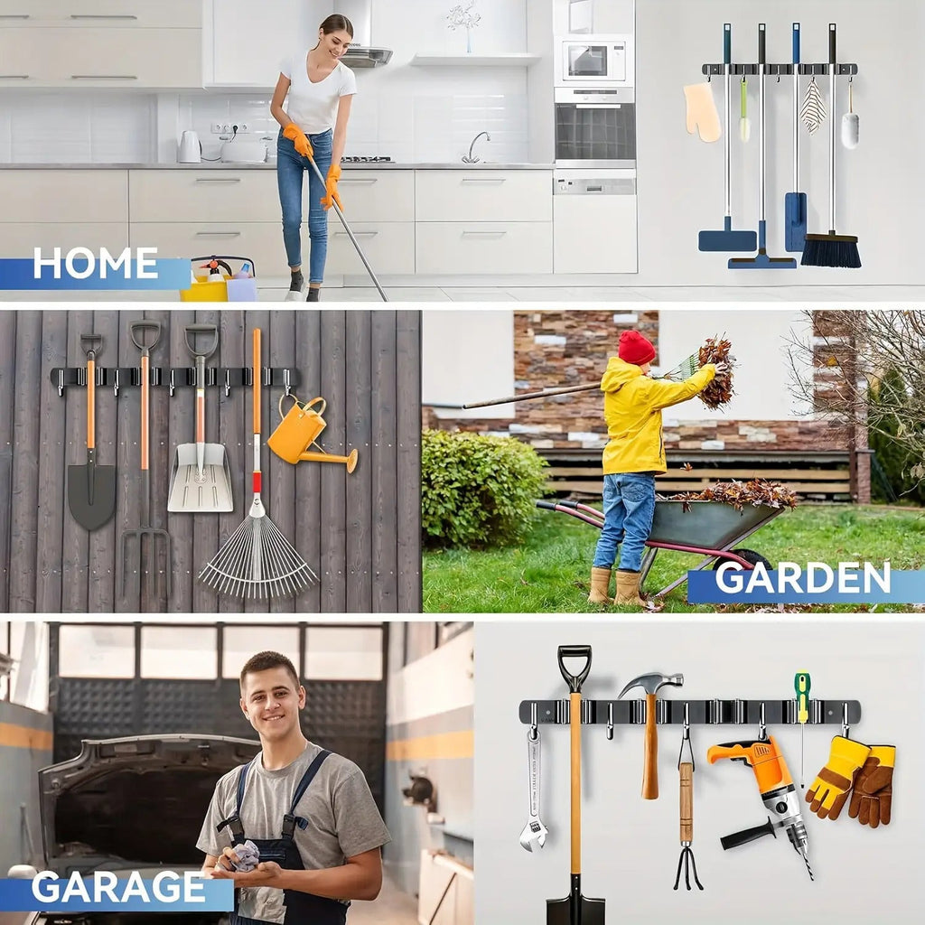 UtilityPro Space Saving Wall Organizer For Garage And Outdoor Use, Rust-Resistant
