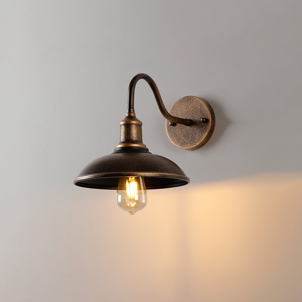 Willowcrest Weatherproof Exterior Wall Light For Warm LED Glow