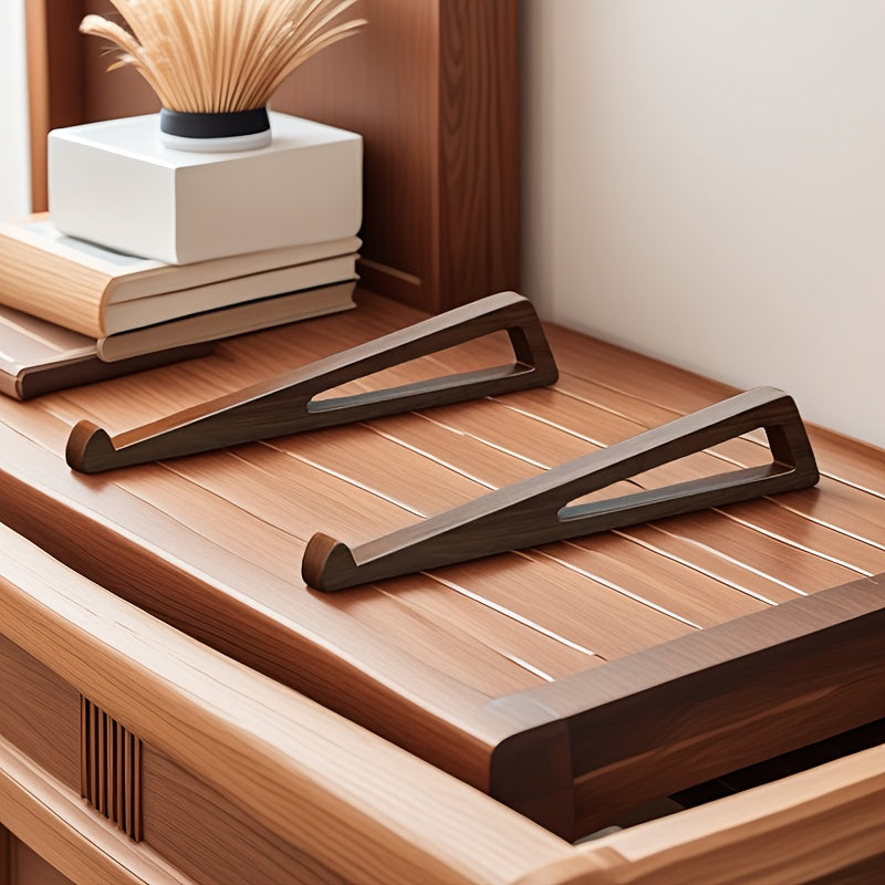 Woodenedge justerbar bambus laptop- og læsestativ