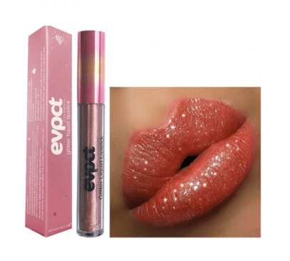 Labial con brillo de labios Aurora, resistente al agua, ofrece un brillo radiante durante todo el día