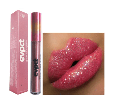 Labial con brillo de labios Aurora, resistente al agua, ofrece un brillo radiante durante todo el día